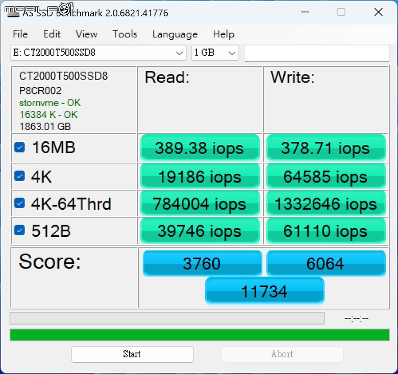 美光 Crucial T500 PCIe Gen 4 SSD 實測 以大容量快閃顆粒提供高性能儲存選擇