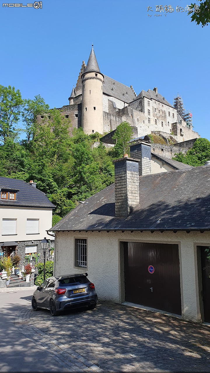 [大頭貓的海島] 盧森堡的國寶--維安登城堡 (Vianden Castle)