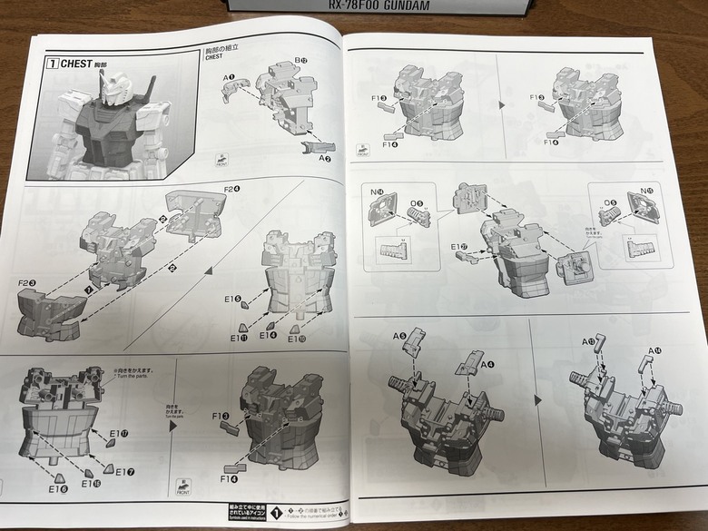 橫濱鋼彈展覽謝幕前的留念｜ 萬代 1/48 RX-78F00 鋼彈模型
