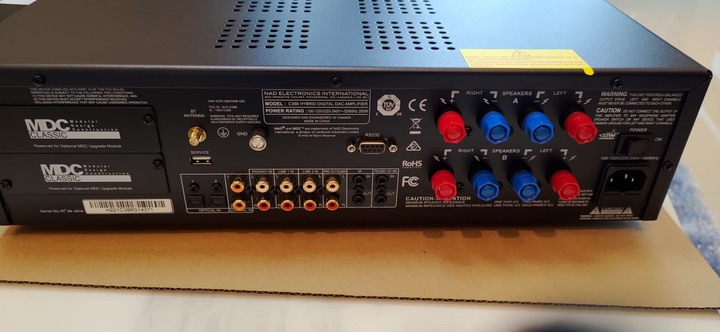 SWITCH經電視輸出給擴大機(NAD C388)問題