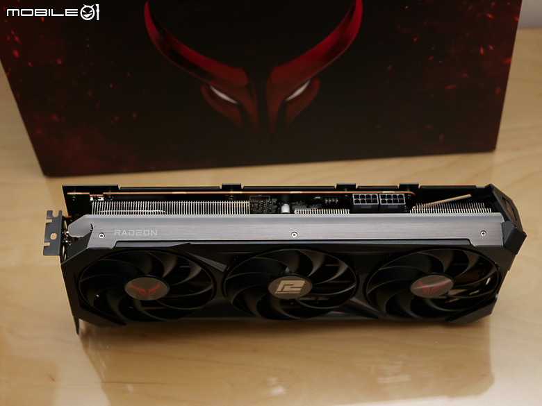 點我看大圖 帥氣外型 PowerColor 7800XT 16G-E/OC/LIMITED 紅魔限量精裝版