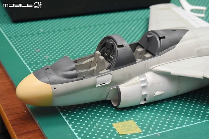 [模型製作記] EA-6B徘徊者(Prowler)電戰機 1/72
