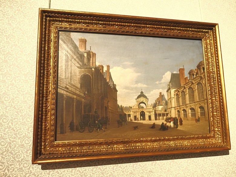 楓丹白露宮(Chateau de Fontainebleau),外掛凱旋門(Arc de Triomphe)、聖母院(Cathédrale Notre-Dame de Paris)、歌劇院(Palais Garnier)、莫里哀噴泉(Fontaine Molière)、聖米歇爾噴泉(Fontaine Saint-Michel) — 世界文化遺產 之 楓丹白靈宮及其園林(Palace and Park of Fontainebleau) — 2023年冬季歐洲行旅 第八部