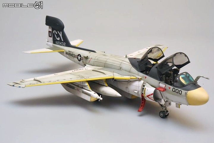 [模型製作記] EA-6B徘徊者(Prowler)電戰機 1/72