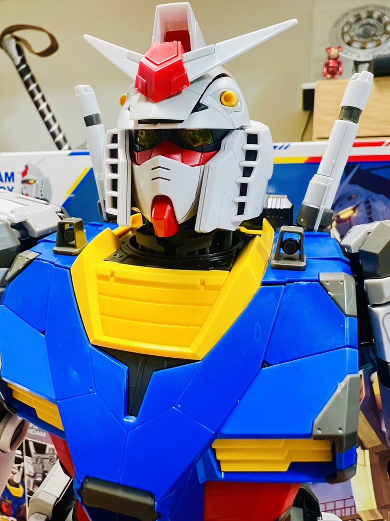 橫濱鋼彈展覽謝幕前的留念｜ 萬代 1/48 RX-78F00 鋼彈模型