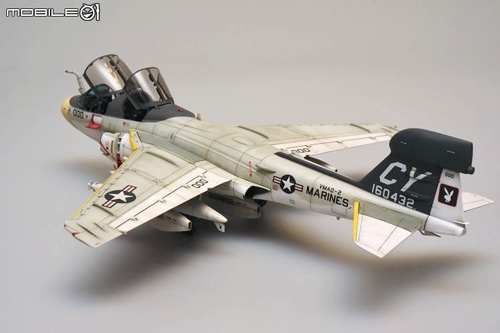 [模型製作記] EA-6B徘徊者(Prowler)電戰機 1/72