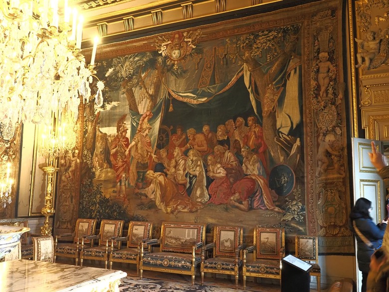 楓丹白露宮(Chateau de Fontainebleau),外掛凱旋門(Arc de Triomphe)、聖母院(Cathédrale Notre-Dame de Paris)、歌劇院(Palais Garnier)、莫里哀噴泉(Fontaine Molière)、聖米歇爾噴泉(Fontaine Saint-Michel) — 世界文化遺產 之 楓丹白靈宮及其園林(Palace and Park of Fontainebleau) — 2023年冬季歐洲行旅 第八部