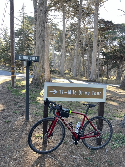 (2023大雪) 🚴🇺🇸 漫遊 Monterey 17哩風景路 (2023/12/12)