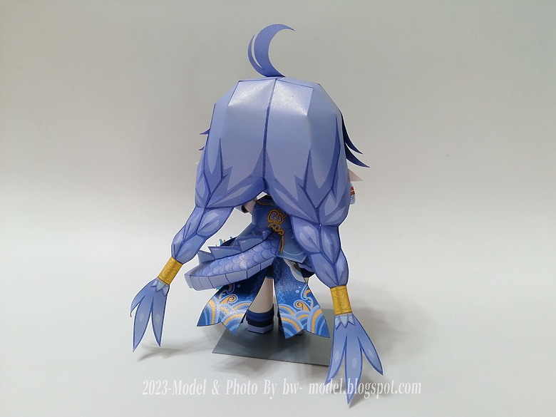 崩壞:星穹鐵道 白露 紙模型 製作 Paper Craft ペーパークラフト