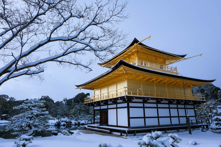 點我看大圖 京阪8天7夜分享-幸運遇見雪金閣