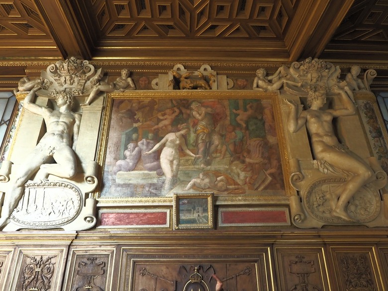 楓丹白露宮(Chateau de Fontainebleau)，外掛凱旋門(Arc de Triomphe)、聖母院(Cathédrale Notre-Dame de Paris)、歌劇院(Palais Garnier)、莫里哀噴泉(Fontaine Molière)、聖米歇爾噴泉(Fontaine Saint-Michel) — 世界文化遺產 之 楓丹白靈宮及其園林(Palace and Park of Fontainebleau) — 2023年冬季歐洲行旅 第八部