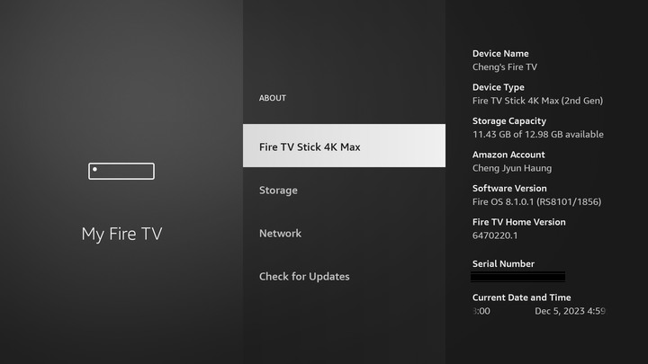 點我看大圖 Amazon Fire TV Stick 4K 二代 / Fire TV Stick 4K Max 二代 / Fire TV Cube 三代 / Fire TV Stick 4K Stick 4K Max 開箱