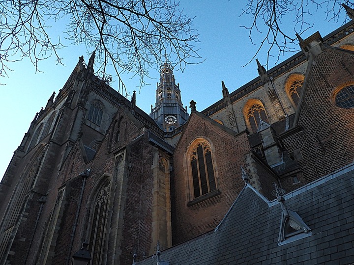 哈倫(Haarlem)市區、聖巴弗教堂(St.-Bavokerk)、桑斯安斯(Zaanse Schans)風車村、福倫丹(Volendam)午餐、羊角村(Giethoorn)遊船 — 荷蘭鄉間風光 — 2023年冬季歐洲行旅 第二部