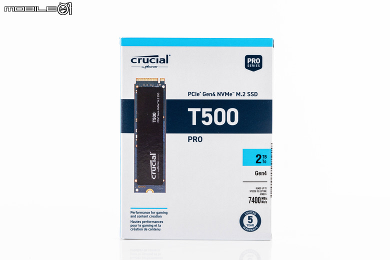 美光 Crucial T500 PCIe Gen 4 SSD 實測 以大容量快閃顆粒提供高性能儲存選擇