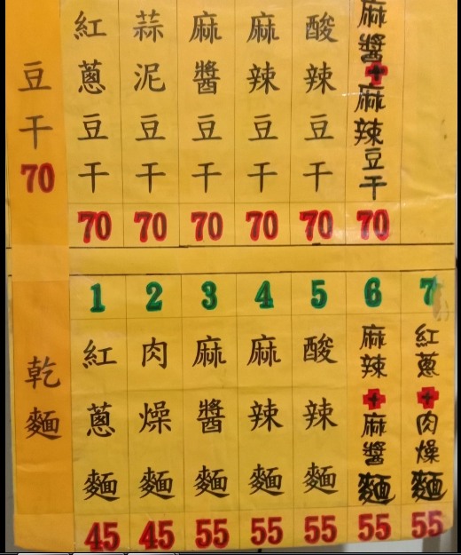 推薦~大里美食<好吃豆干,好吃乾麵>