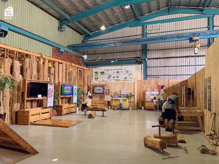 嘉義東區｜愛木村地方文化館＿檜木製材廠改造的觀光工廠