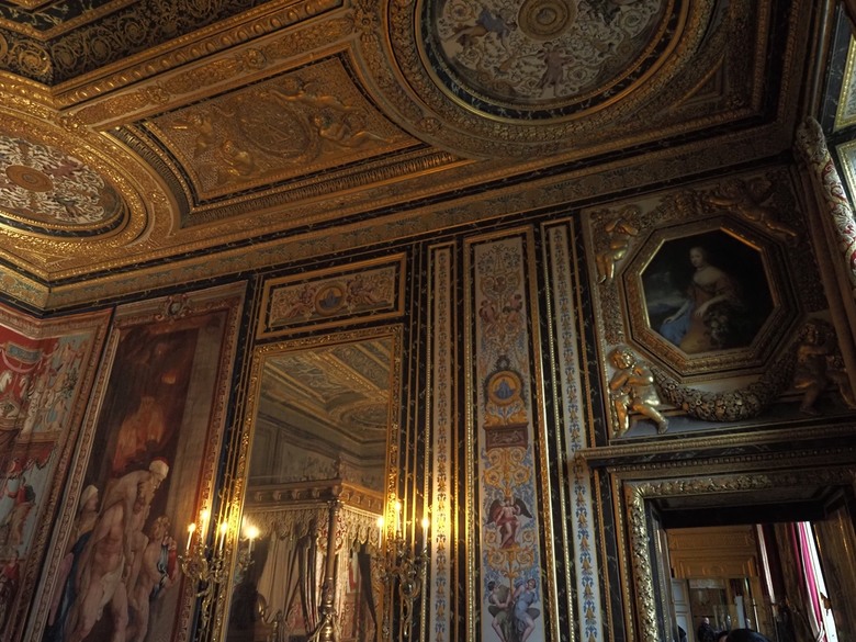 楓丹白露宮(Chateau de Fontainebleau),外掛凱旋門(Arc de Triomphe)、聖母院(Cathédrale Notre-Dame de Paris)、歌劇院(Palais Garnier)、莫里哀噴泉(Fontaine Molière)、聖米歇爾噴泉(Fontaine Saint-Michel) — 世界文化遺產 之 楓丹白靈宮及其園林(Palace and Park of Fontainebleau) — 2023年冬季歐洲行旅 第八部