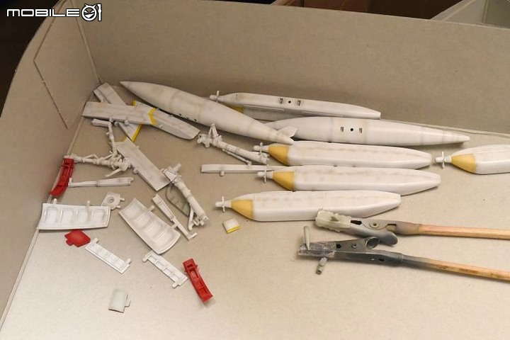 [模型製作記] EA-6B徘徊者(Prowler)電戰機 1/72