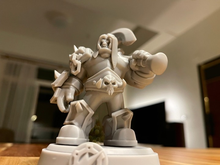 《魔獸兵團》好玩到想擺出來， 3D列印初體驗！