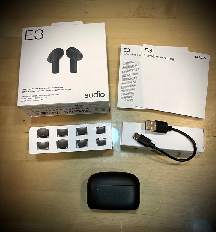 【開箱分享】追求更高層次的音質體驗 - SUDIO E3 真無線藍牙耳機