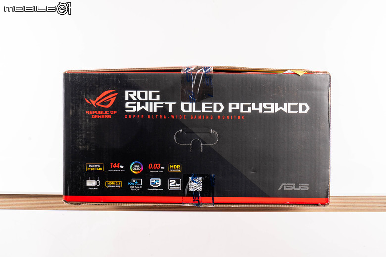 ROG SWIFT OLED PG49WCD 電競螢幕開箱 以高畫質高反應搭配實用軟體設計的超寬螢幕神器!