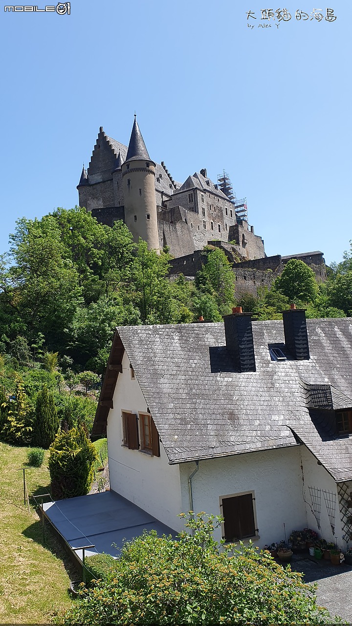 [大頭貓的海島] 盧森堡的國寶--維安登城堡 (Vianden Castle)