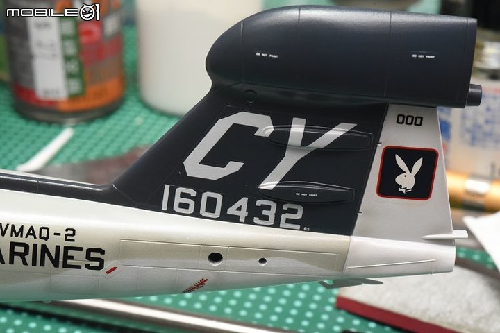 [模型製作記] EA-6B徘徊者(Prowler)電戰機 1/72