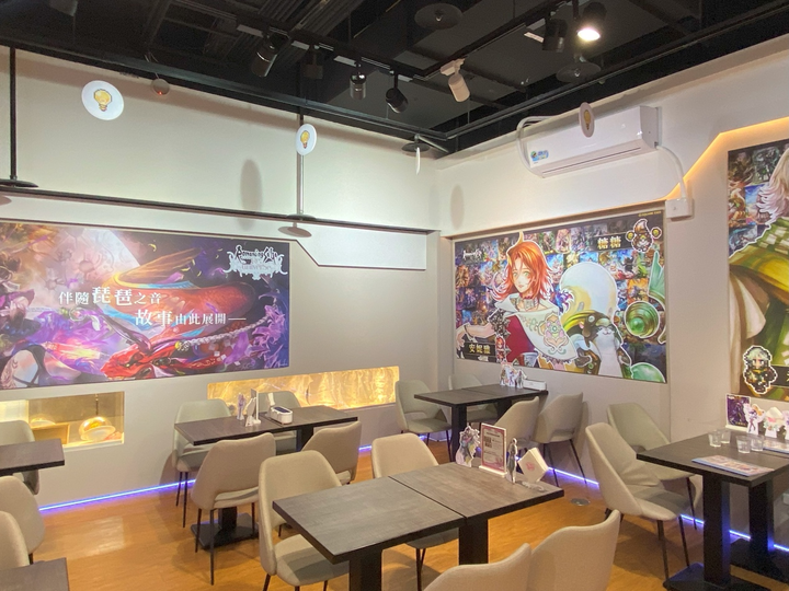 《復活邪神 Romancing SaGa Re;univerSe》合作主題咖啡廳一遊