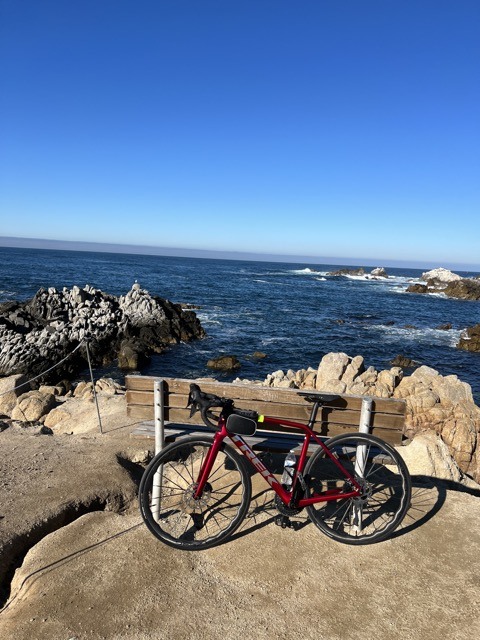 (2023大雪) 🚴🇺🇸 漫遊 Monterey 17哩風景路 (2023/12/12)
