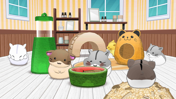 《Hamster Life match and home》 12月12日 發佈 倉鼠生活 三消玩法+裝飾倉鼠小屋 | 多種類型 可愛治癒倉鼠供你選擇 通關收集星星 裝飾倉鼠的房間