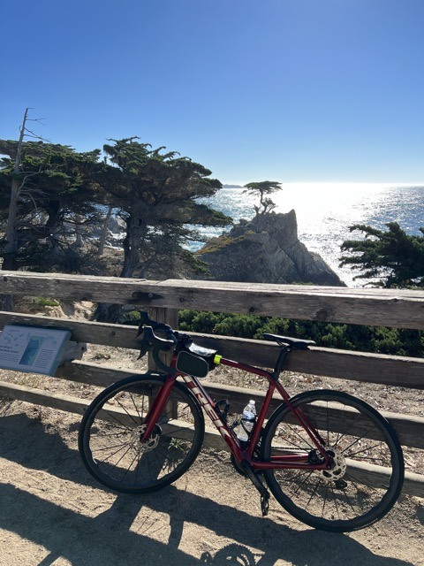 (2023大雪) 🚴🇺🇸 漫遊 Monterey 17哩風景路 (2023/12/12)