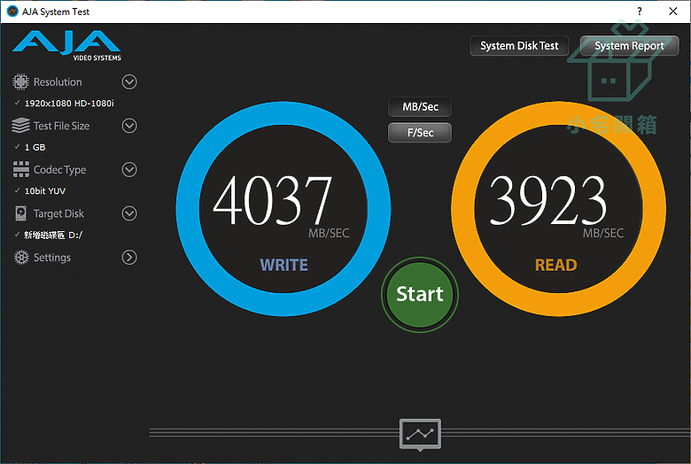 【小宅開箱】凌航 NFP445 2TB Gen4 PCIe SSD 石墨烯散熱片 簡易開箱測試