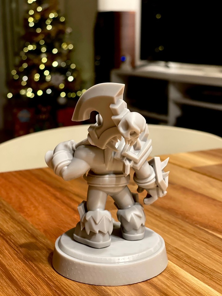 《魔獸兵團》好玩到想擺出來， 3D列印初體驗！