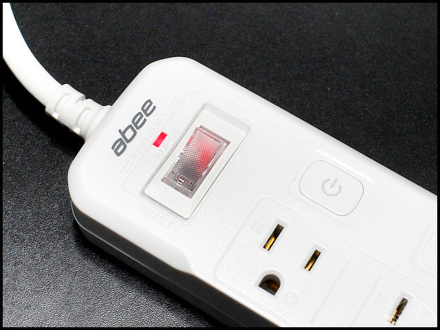 【快譯通abee EC-54631 1.8M電源延長線】5開4座、USB、TypeC快充,專利開關設計,BSMI最新安規,過載自動斷電!