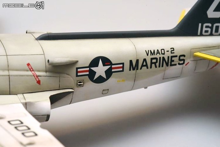[模型製作記] EA-6B徘徊者(Prowler)電戰機 1/72