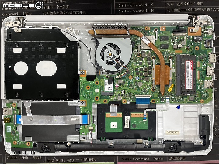 ASUS X556U 更換新液晶面板