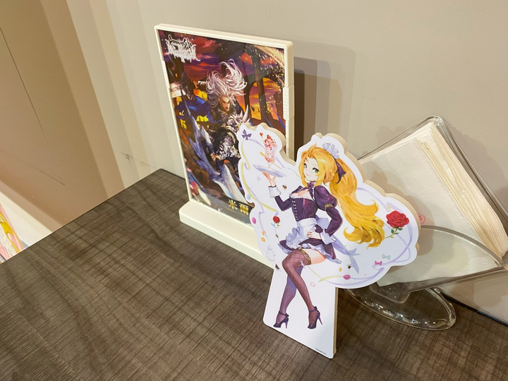 《復活邪神 Romancing SaGa Re;univerSe》合作主題咖啡廳一遊