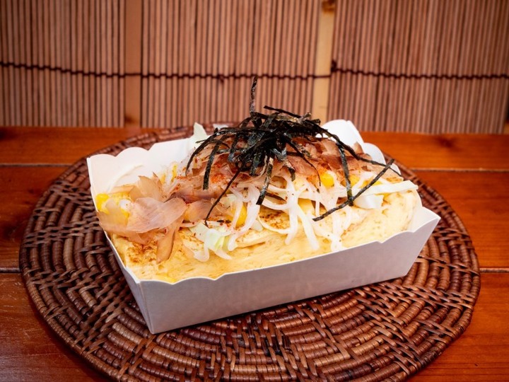 逢甲商圈銅板價「厚蛋燒」Q彈療癒,炙燒香氣罪惡撲鼻