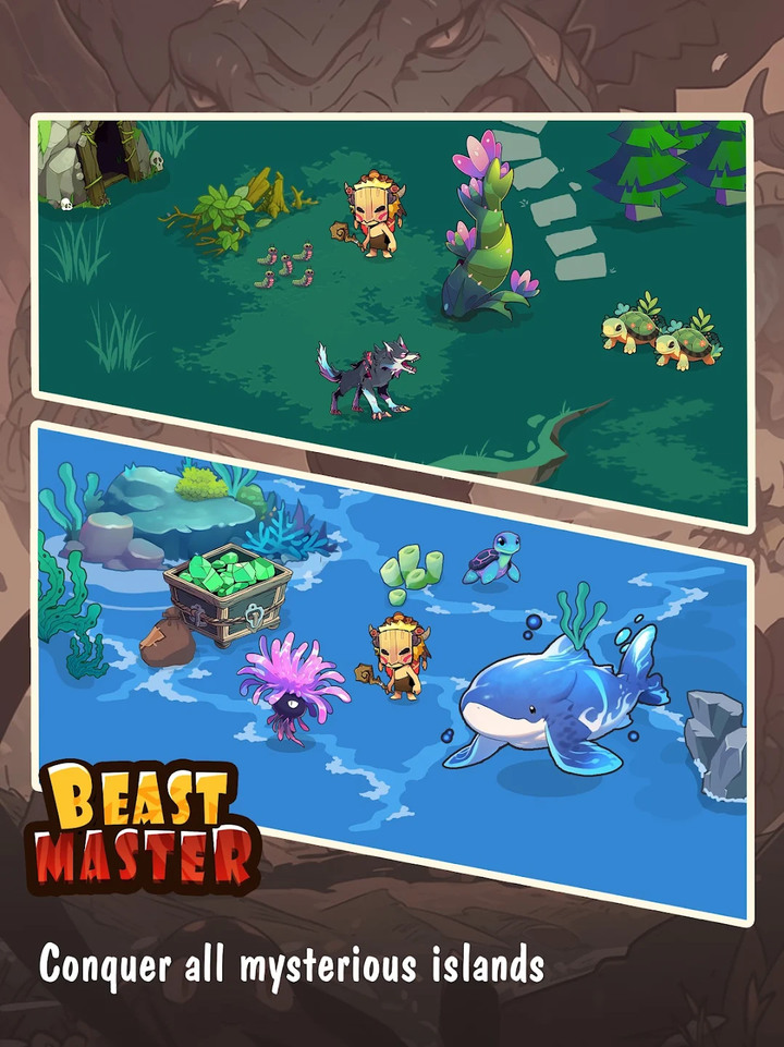 《Beast Master》原始人抓捕養成遠古野獸、奇幻生物的馴獸玩法 | 自由探索地圖 捕獲動物野獸 訓練培育強化升級 製作武器與防具 紙娃娃與時裝系統 征服遠古世界