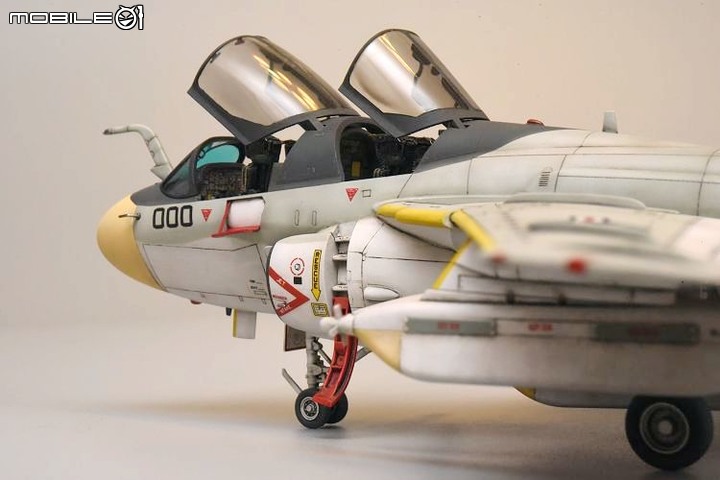 [模型製作記] EA-6B徘徊者(Prowler)電戰機 1/72