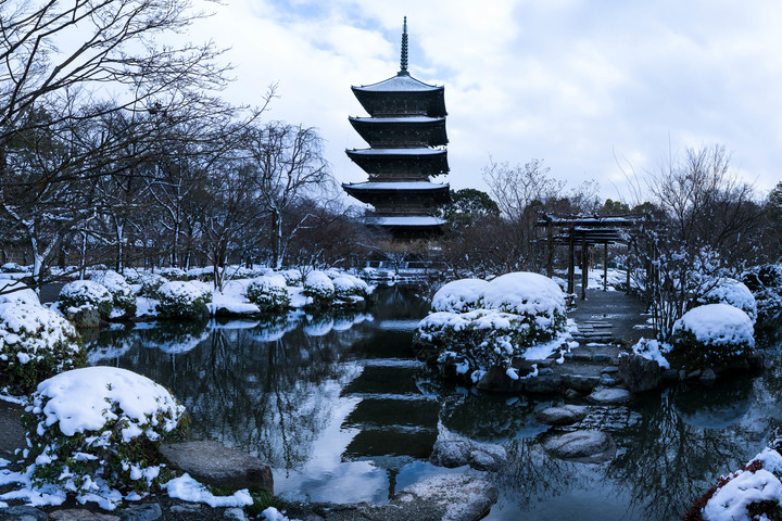 點我看大圖 京阪8天7夜分享-幸運遇見雪金閣
