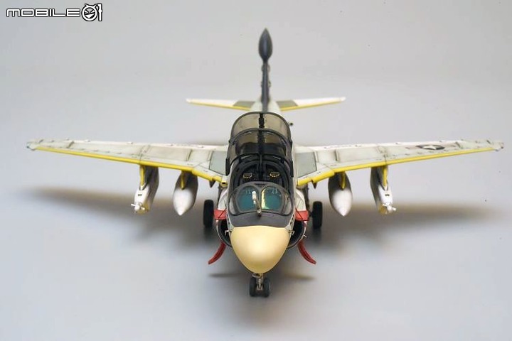[模型製作記] EA-6B徘徊者(Prowler)電戰機 1/72