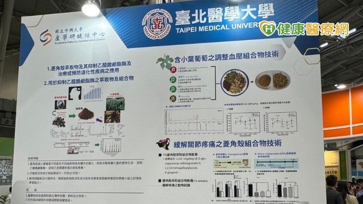 點我看大圖 台灣特有種山葡萄能調節血壓!北醫大開發全植萃配方技轉廠商