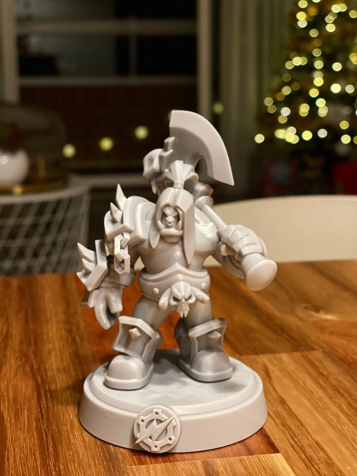 《魔獸兵團》好玩到想擺出來， 3D列印初體驗！