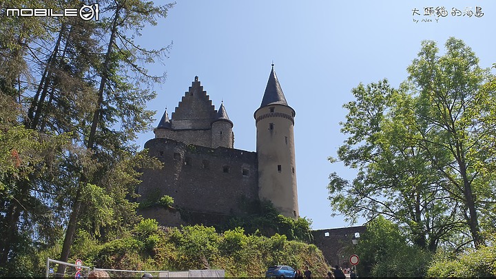 [大頭貓的海島] 盧森堡的國寶--維安登城堡 (Vianden Castle)