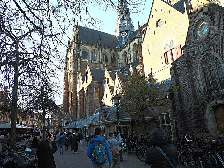 哈倫(Haarlem)市區、聖巴弗教堂(St.-Bavokerk)、桑斯安斯(Zaanse Schans)風車村、福倫丹(Volendam)午餐、羊角村(Giethoorn)遊船 — 荷蘭鄉間風光 — 2023年冬季歐洲行旅 第二部
