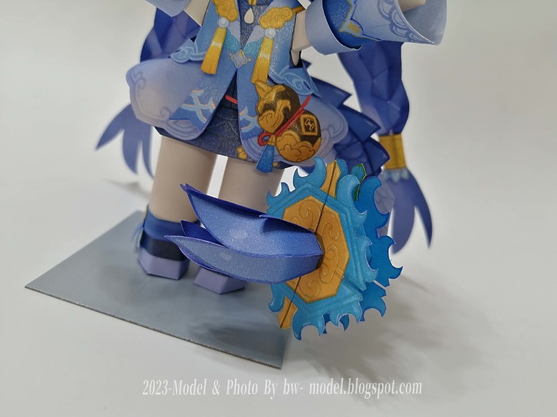 點我看大圖 崩壞:星穹鐵道 白露 紙模型 製作 Paper Craft ペーパークラフト