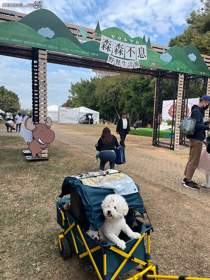 點我看大圖 一望無際的VOLVO!!! 參加VOLVO野餐生活節