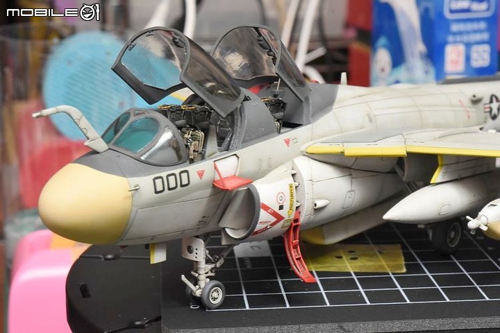 [模型製作記] EA-6B徘徊者(Prowler)電戰機 1/72
