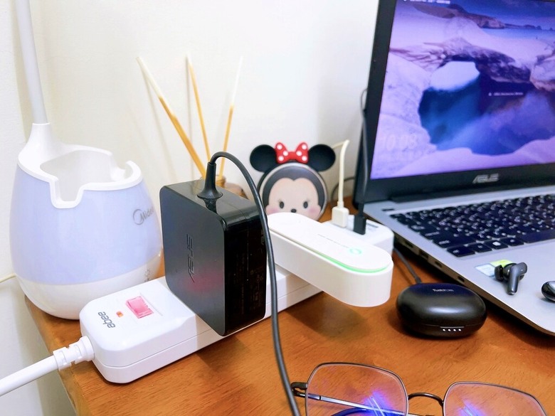 超好用生活小幫手開箱 x abee EC-54631 1.8M 電源延長線+USB+Type-C 5開4座